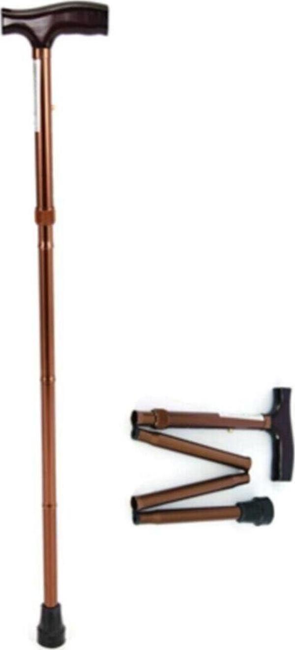 Wollex Uzunluk Ayarlı Wg-W927 Aluminyum Katlanabilir Baston 1 Alüminyum - Image 1