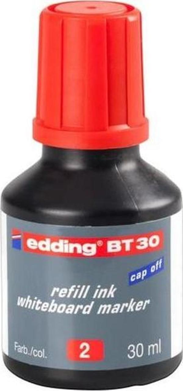 Edding 30 ml Kırmızı Tahta Kalem Mürekkebi  - Image 1