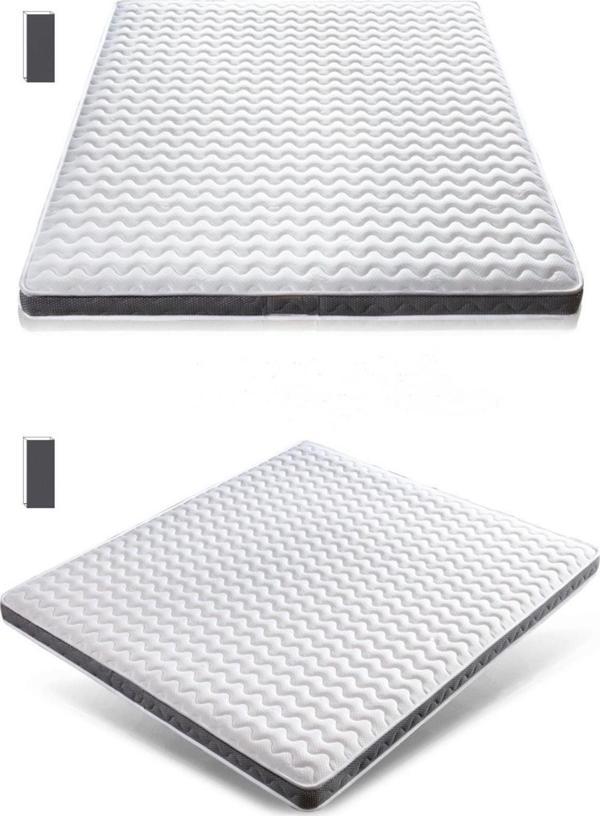Heyner Visco Ortopedik Yatak Koruyucu Yatak Pedi & Yatak Şiltesi Lastikli 5 Cm - Image 1