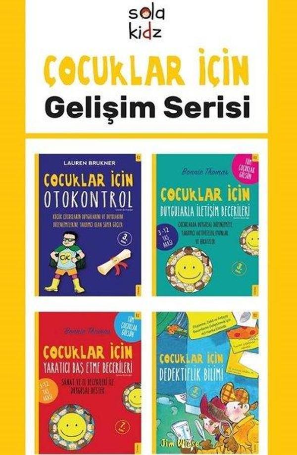 Çocuklar İçin Gelişim Serisi-4 Kitap Takım - Sola Kidz - Image 1