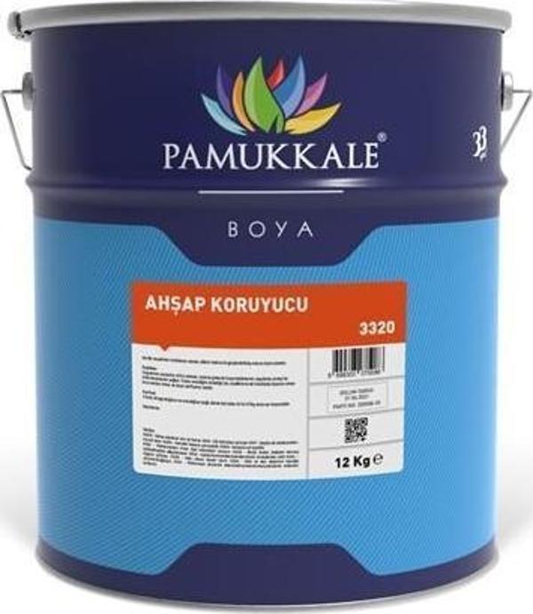 Pamukkale Ahşap Koruyucu 12 Kg Açık Meşe - Image 1
