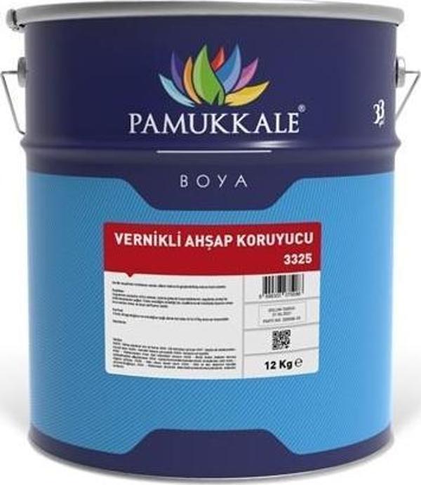 Pamukkale Ahşap Koruyucu Vernikli 12 Kg Tik Ağacı - Image 1
