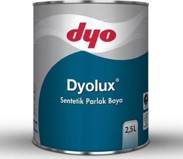 Dyo Dyolüx Sentetik Parlak Boya 2.5 Lt Beyaz - Image 1