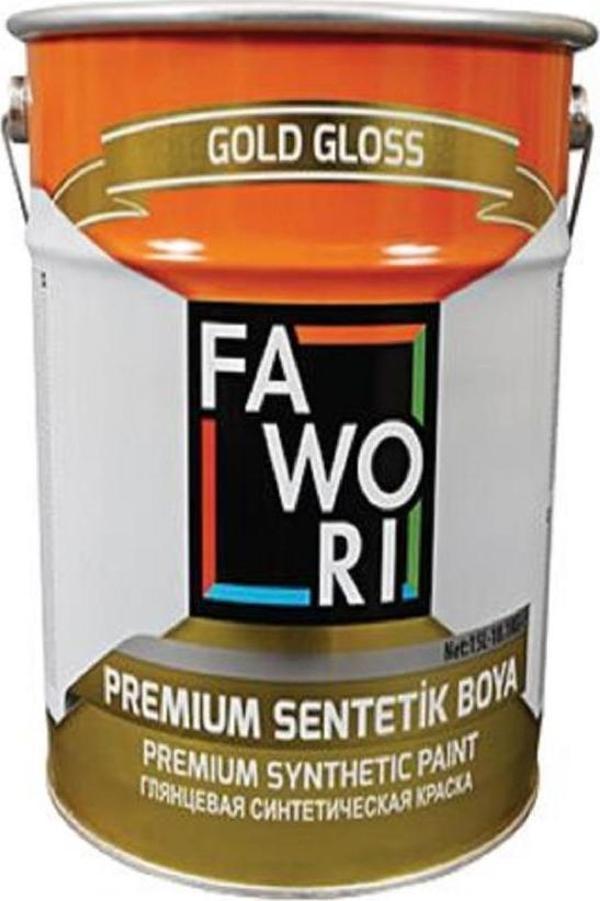 Fawori Premium Sentetik Yağlı Boya 5 Lt Beyaz - Image 1