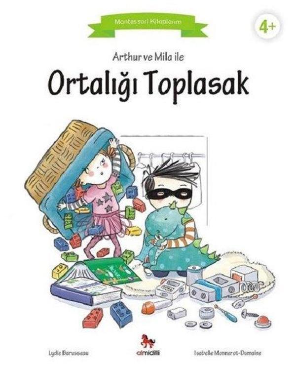Arthur ve Mila ile Ortalığı Toplasak-Montessori Kitaplarım - Almidilli - Image 1