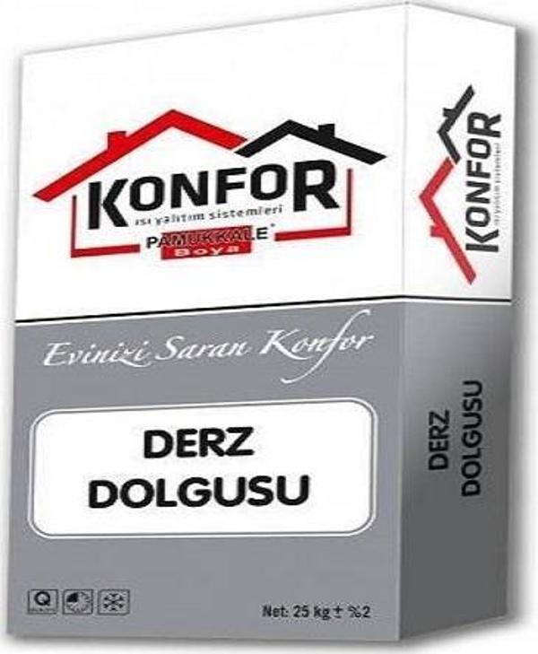 Konfor Derz Dolgu Silikonlu Gri 20 Kg - Image 1