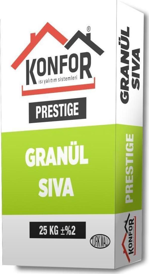 Prestige Granül Sıva İnce 25 Kg Beyaz - Image 1