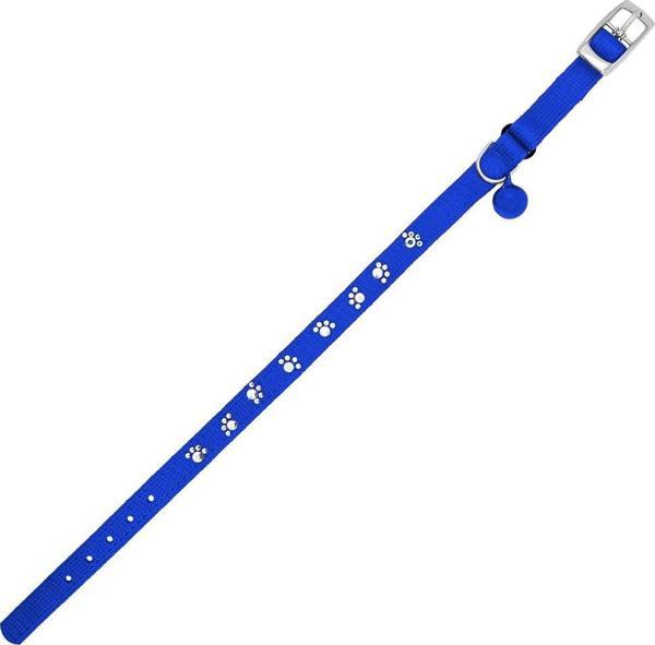 Royalist PC-11 Pati Baskılı Kedi-Köpek Tasması 10mm*30cm Mavi - Image 1