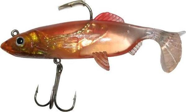 Savex Spring 10 cm Üçlü İğneli Silikon Balık (D10-6664) - Image 1