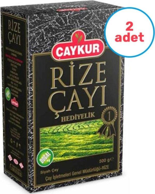 Çaykur 2 Adet Hediyelik Rize Çayı 500 Gr - Image 1