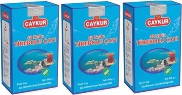 Çaykur 3 Adet Tirebolu Çayı 500 Gr - Image 1