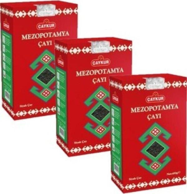 Çaykur 3X Adet Mezepotamya Çayı %100 Rize Siyah Çay - Image 1