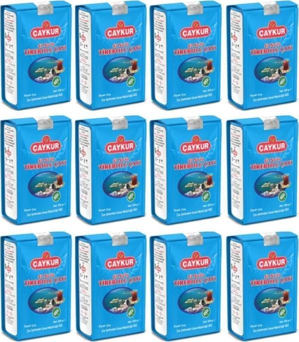 Çaykur 42 Nolu Tirebolu Siyah Dökme Çay 200 Gr - 12 Adet - Image 1
