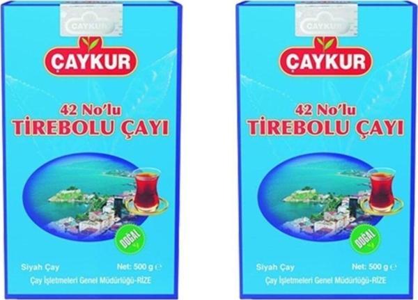 Çaykur 42 No'Lu Tirebolu Siyah Dökme Çay 500 G X 2 Adet - Image 1