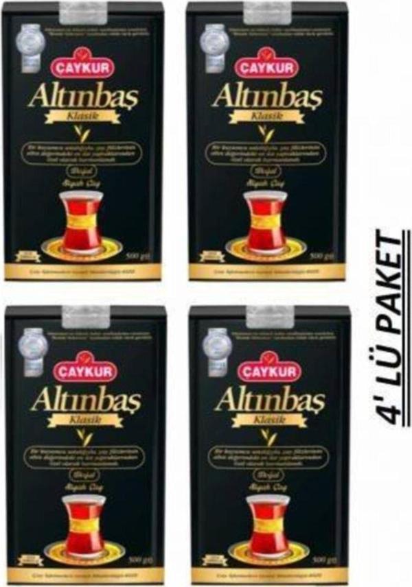 Çaykur 4Xadet 500 Gr Altınbaş %100 Rize Çayı - Image 1