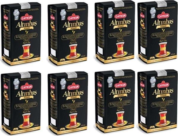 Çaykur Altınbaş Klasik Doğal Siyah Dökme Çay 8 X 500 Gr - Image 1