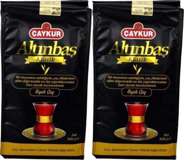 Çaykur Altınbaş Klasik Siyah Çay 500 Gr 2 Adet - Image 1