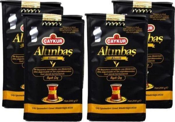 Çaykur Altınbaş Siyah 200 Gr 4 Adet (200 Gr ) Ürün 200 Gr Lıktır. - Image 1