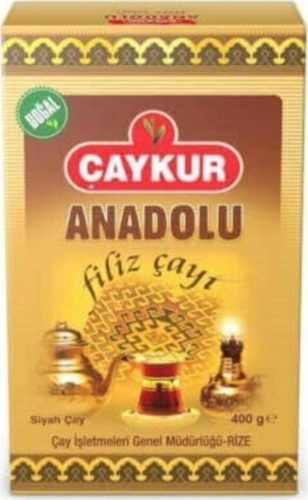 Çaykur Anadolu Filiz Çayı 400 G 15 Adet - Image 1