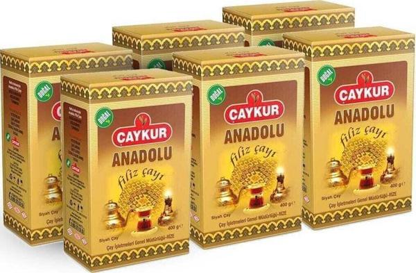 Çaykur Anadolu Filiz Çayı 400 Gr / 6 Adet - Image 1