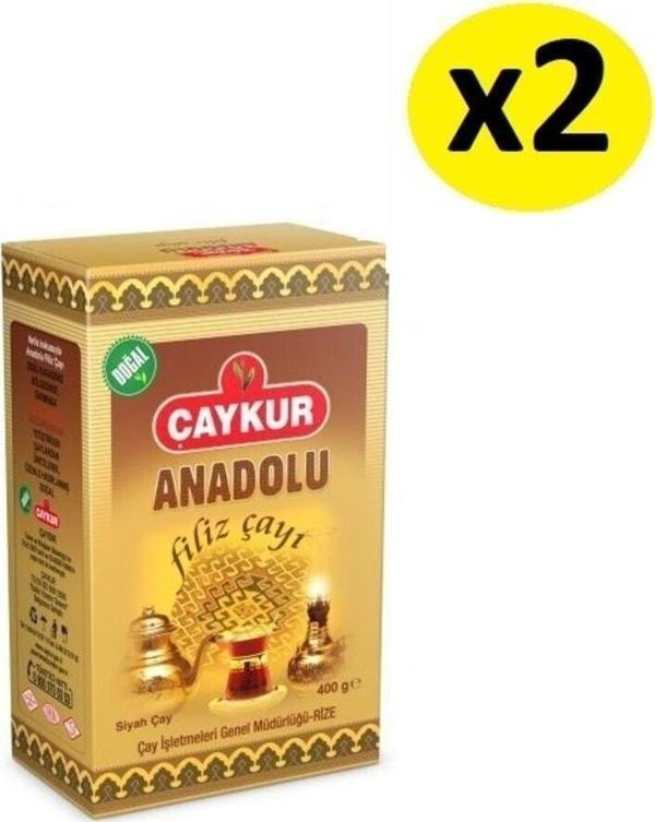 Çaykur Anadolu Filiz Çayı 400Gr 2 Adet - Image 1