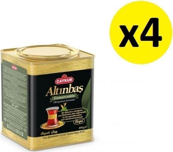 Çaykur Altınbaş Bergamot (Tomurcuk) 100 Gr Teneke 4 X Adet - Image 1