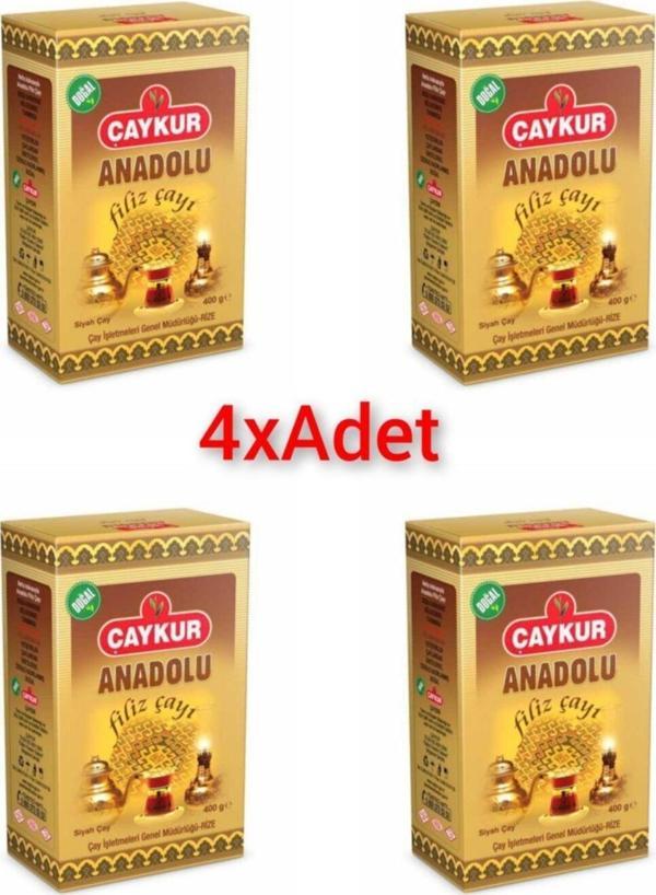 Çaykur Anadolu Filiz Çayı 400Gr 4X Adet - Image 1