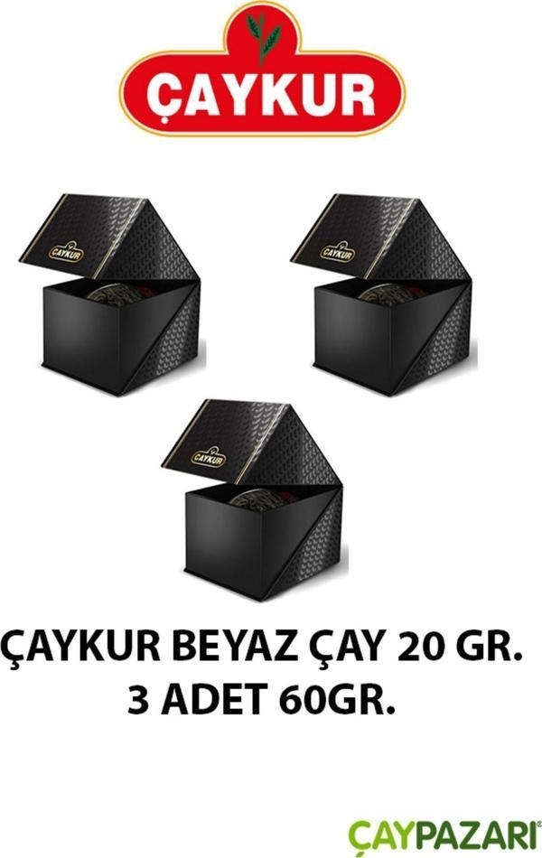 Çaykur Beyaz Çay 20 Gr. 3 Adet 60 Gr. - Image 1