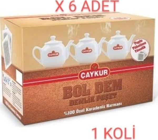 Çaykur Boldem Demlik Poşet Çay 750 Gr X 6 Adet [1 Koli] - Image 1