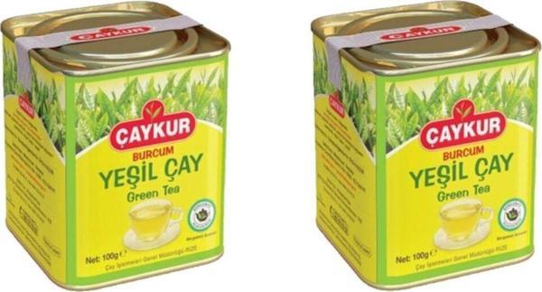 Çaykur Burcum Yeşil Çay 100 Gr. 2 Paket Demleme - Image 1