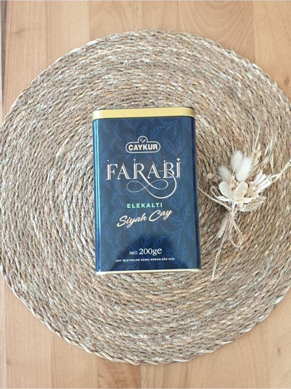 Çaykur Farabi Elekaltı Siyah Çay Teneke 200 Gr - Image 1