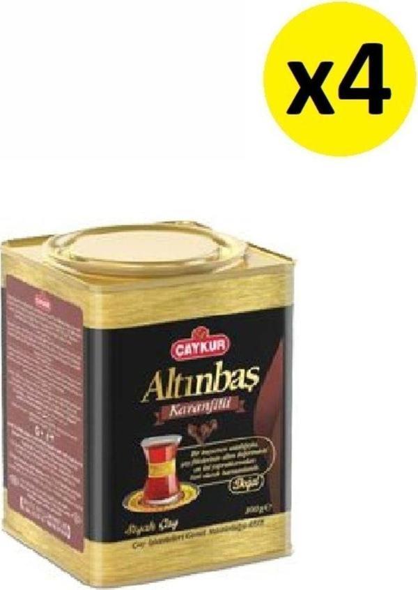 Çaykur Altınbaş Karanfilli 100 Gr Teneke 4 X Adet - Image 1