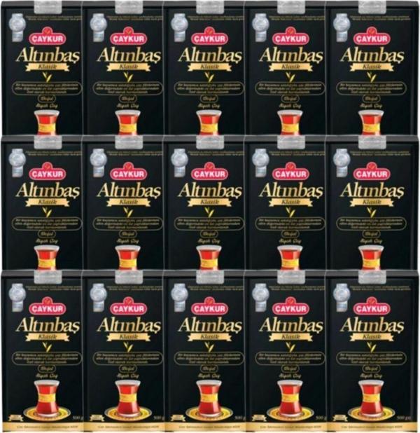 Çaykur Altınbaş Klasik Çay 500 Gr. X 15 Adet - Image 1