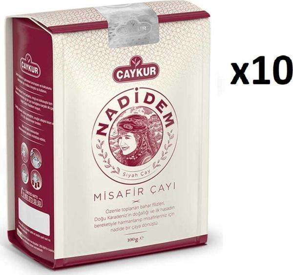 Çaykur Nadidem Misafir Çayı 10 X 100 Gr - Image 1