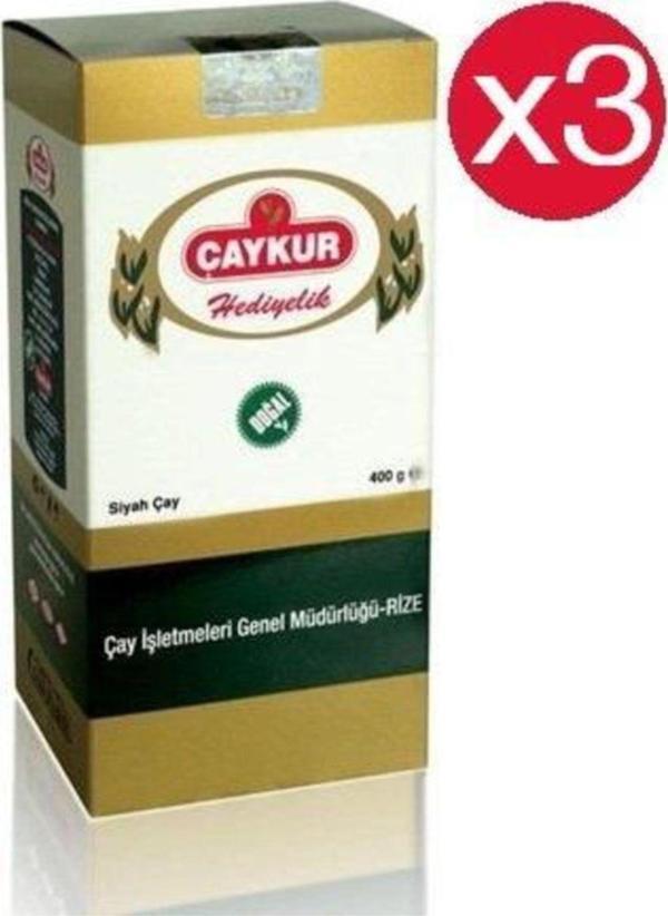 Çaykur Rize Hediyelik Çay 400G X 3 Adet - Image 1