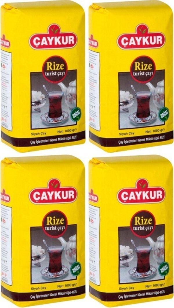 Çaykur Rize Turist Çay 1000 Gr 4 Adet - Image 1