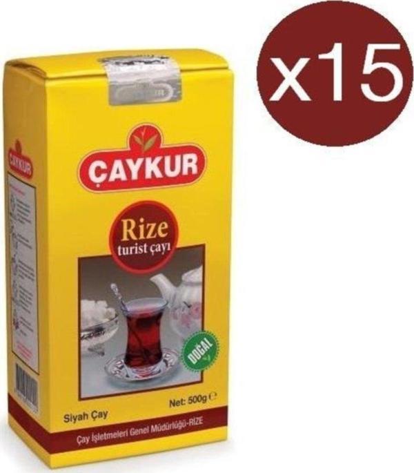 Çaykur Rize Turist Çayı 500 Gr X 15 Adet - Image 1