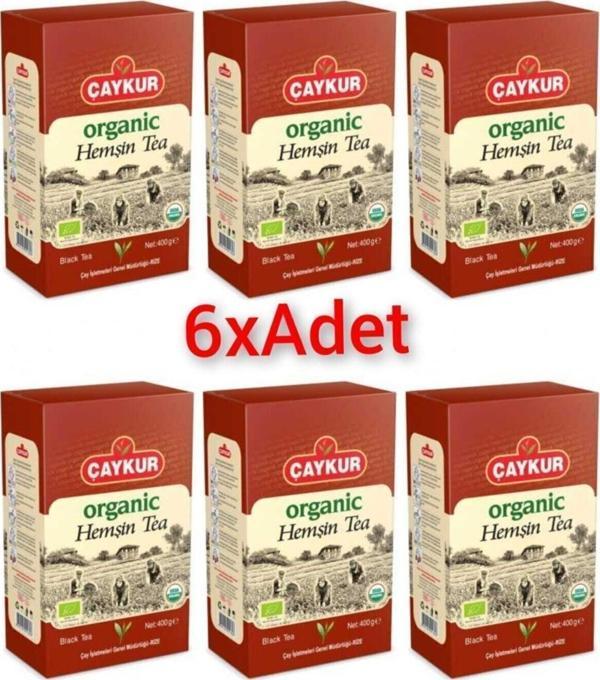 Çaykur Organik Hemşin Çayı 400Gr. (Karton Kutu) 6X Adet - Image 1