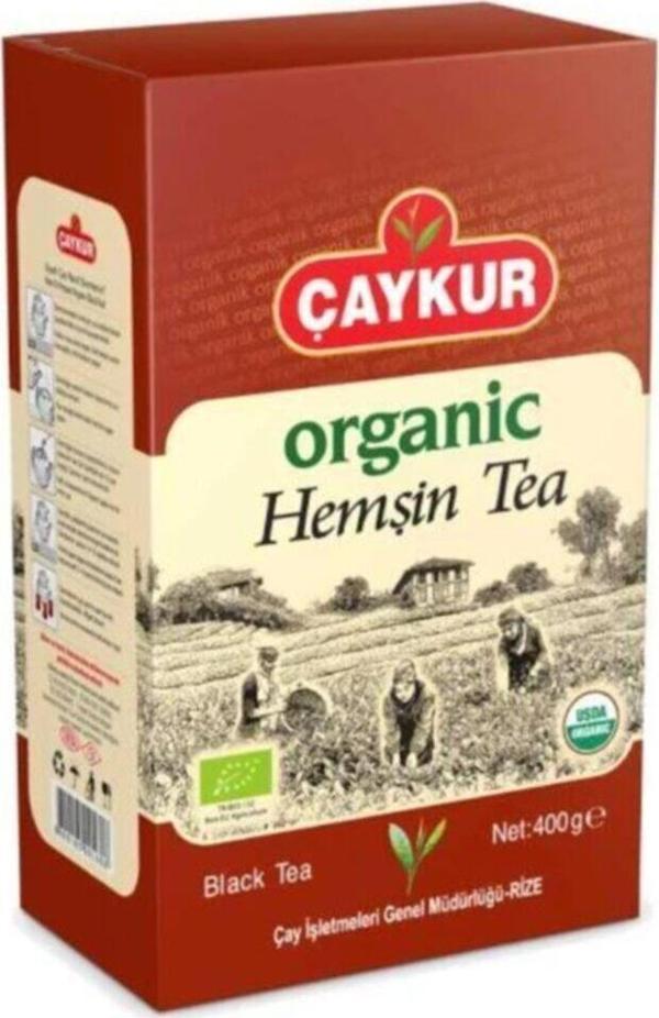Çaykur Organik Hemşin Siyah Dökme Çay 400 Gr - Image 1