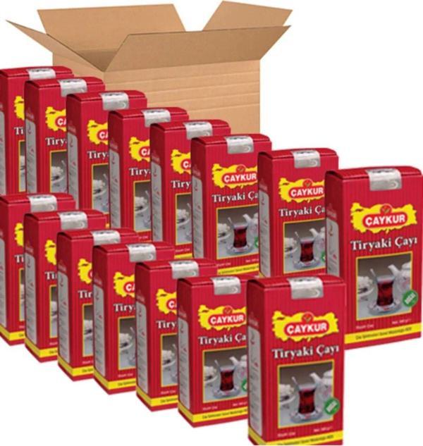 Çaykur Tiryaki Siyah Dökme Çay 15 X 500 G - Image 1
