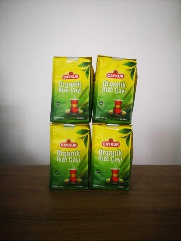 Çaykur Organik Rize Çayı 200 Gr X4 (Dörtlü Paket) - Image 1