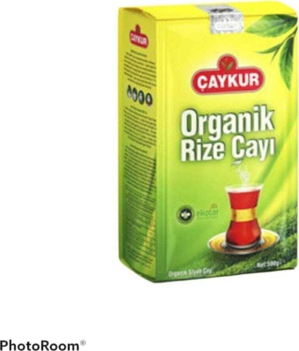 Çaykur Organik Rize Çayı 500 Gr ( 6 Adet ) - Image 1