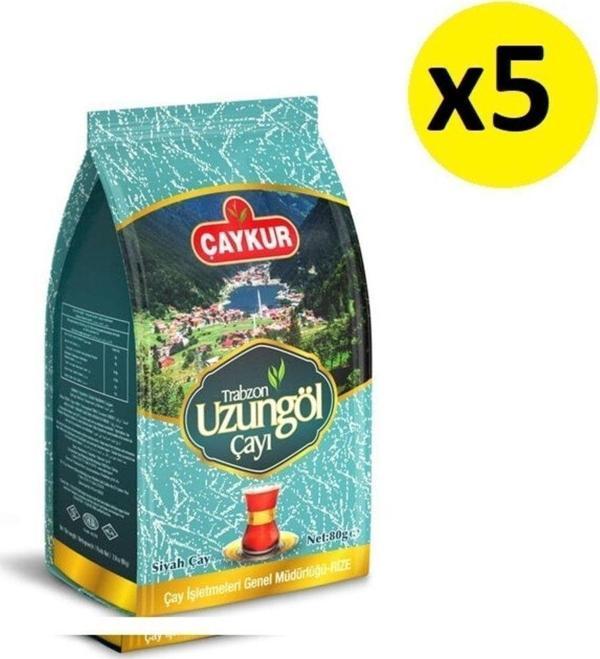 Çaykur Trabzon Uzungöl Çayı 80 Gr 5 Adet - Image 1