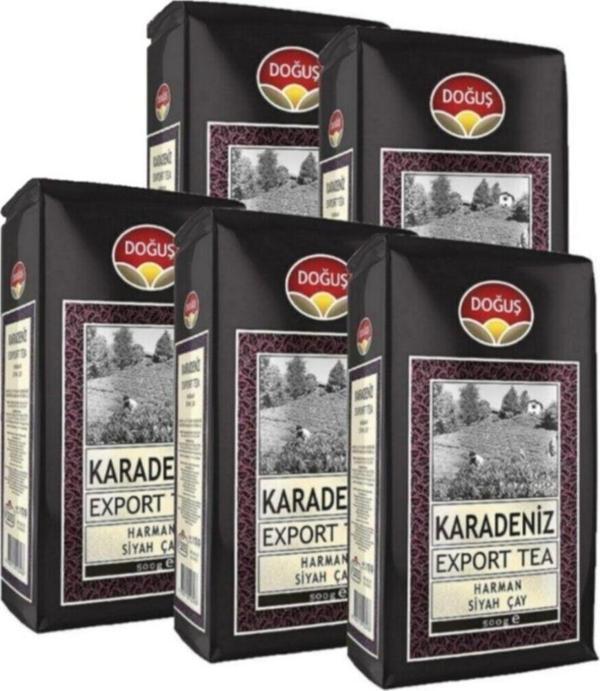 Doğuş Çay Export Karadeniz Dökme Çay 5X500Gr - Image 1