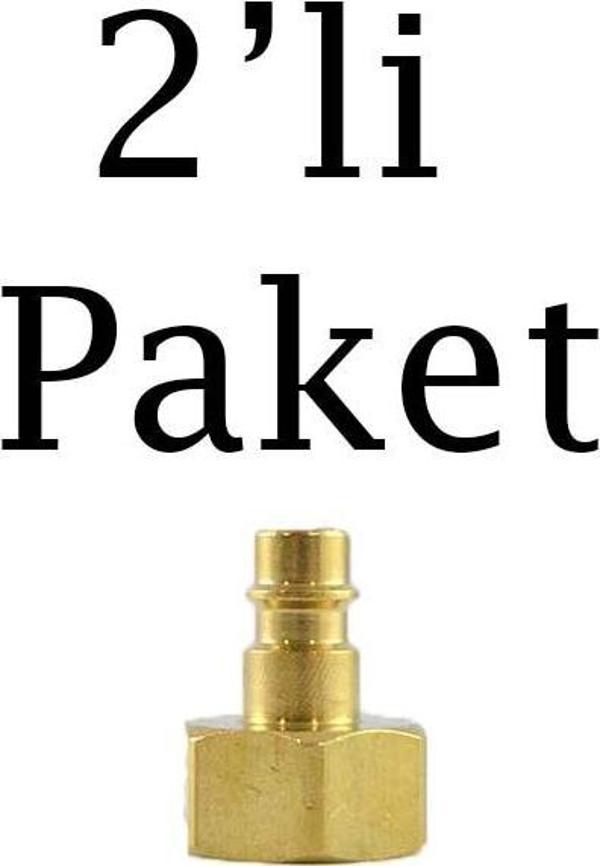 Brio Hava Hortum Dişi Uç 1/2 2'li Paket - Image 1