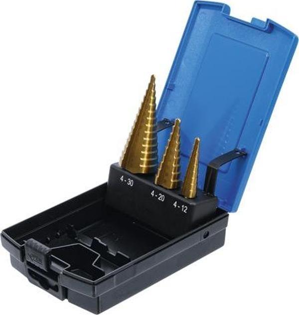 Kademeli Saç Delme Matkap Ucu 3 Lü Set 4-30Mm - Image 1