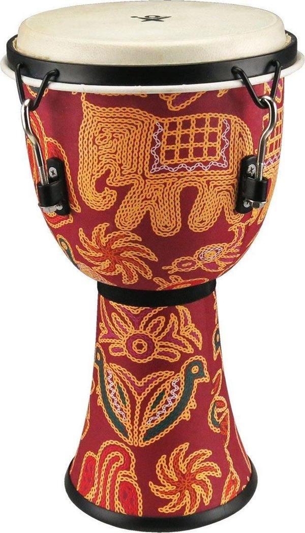 IQ Plus 8 inç Kırmızı Fiber Akortlu Djembe - Image 1