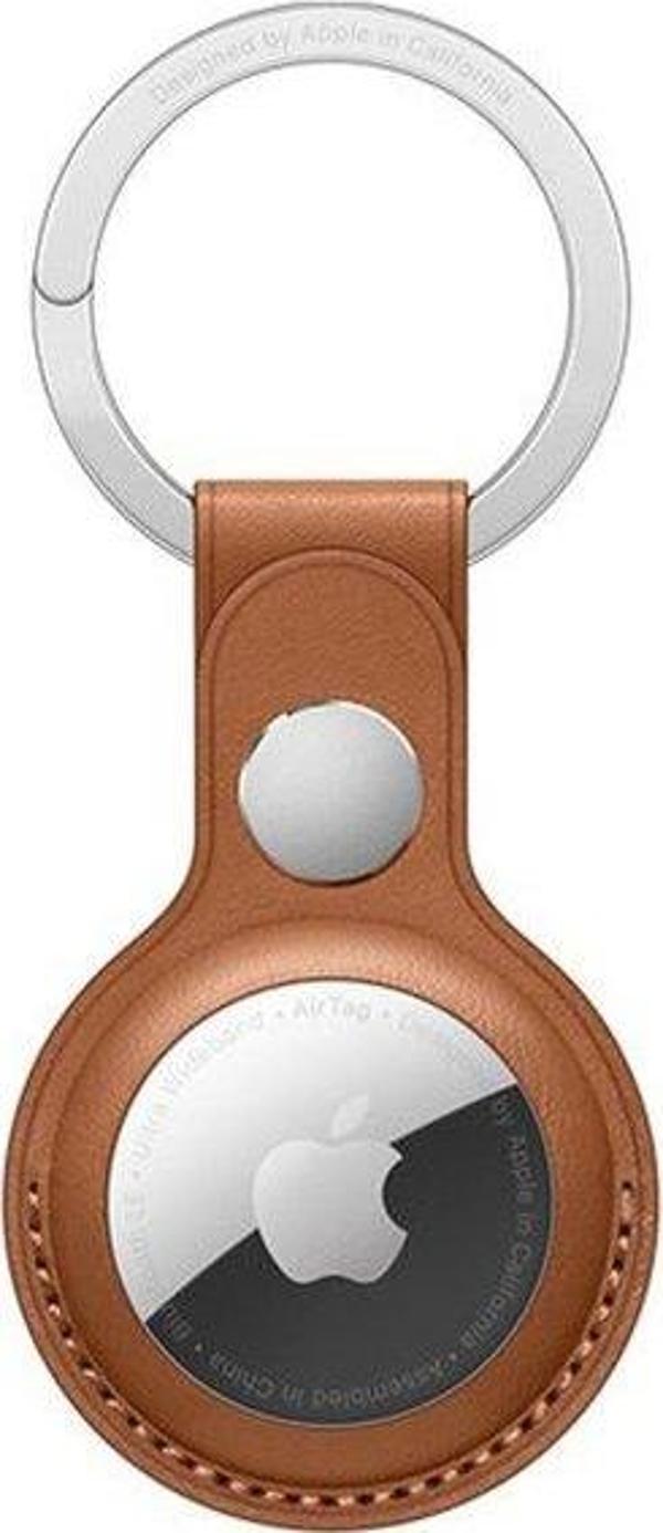 Apple AirTag Deri Anahtarlık - Klasik Kahve MX4M2ZM/A - Image 1