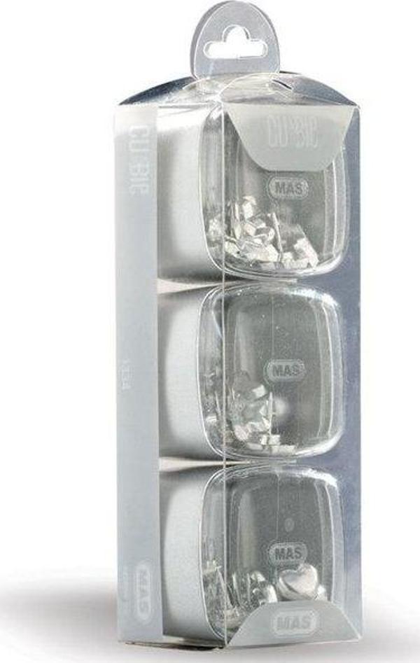 Mas Cubbie Premium 3lü Ofis Seti Gümüş - Image 1