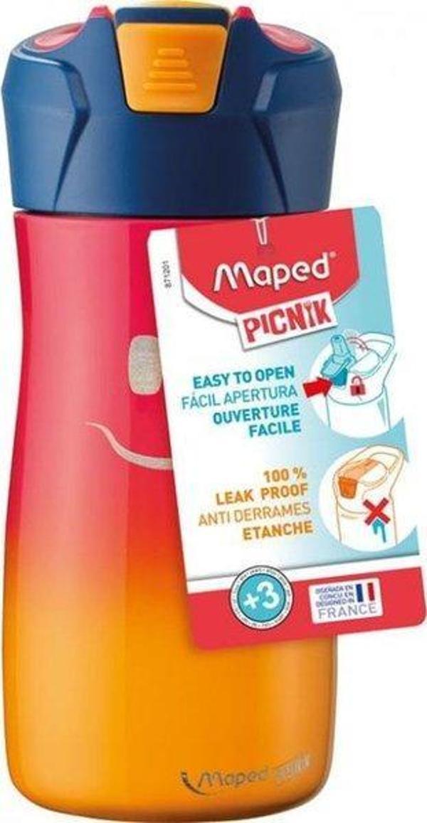 Maped 430 ml Çelik Matara Gülen Pembe - Image 1